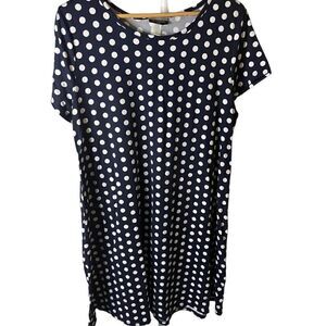 Plus Size Polka Dot Dress, size 1X